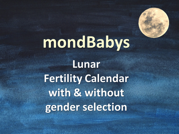 Lunar Fertility Calendar with Gender Selection